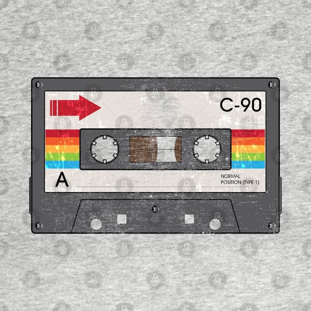 Cassette Tape Retro by Tony’s T Shop